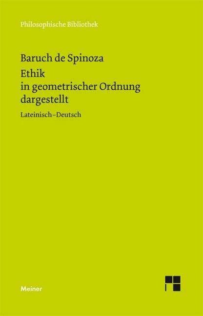 Produktbild Ethik (Deutsch, Baruch de Spinoza, Wolfgang Bartuschat, 2015)