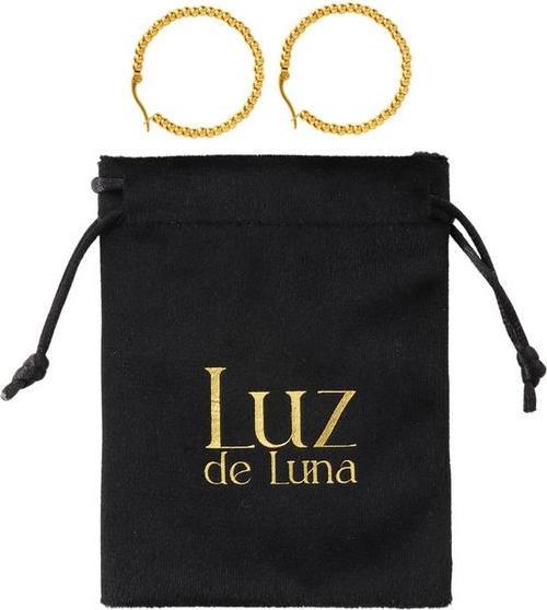 Immagine prodotto Luz de Luna Jewelry Creolen Ohrringe Auroras Dorados (Acciaio inossidabile, Dorato)