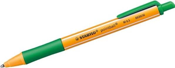 Produktbild STABILO pointball Druck-Kugelschreiber (Grün, 1 x)