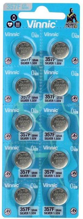 Produktbild Vinnic 357F - 10 Knopfzellen (10 Stk.)