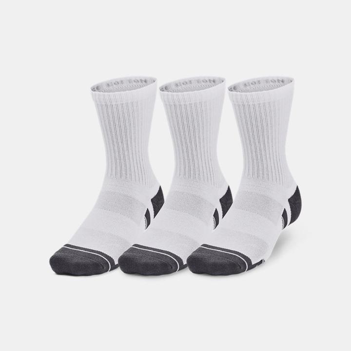 Immagine prodotto Christina Aguilera Under Armour Performance Cotton Mid-Crew Socks White (3x) (M)