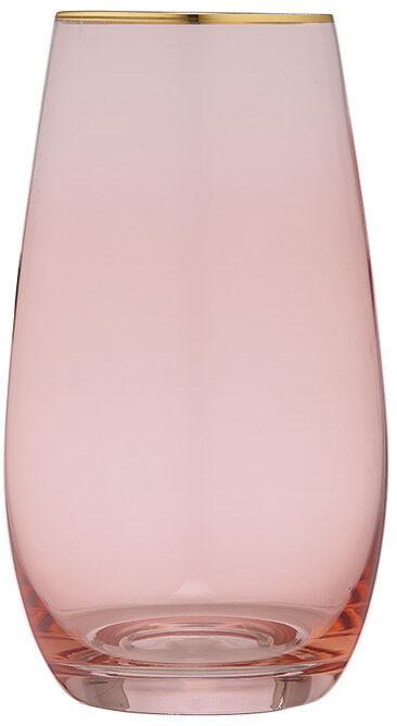 Immagine prodotto Ladelle Bicchieri lunghi fatti a mano Chloe Peach (set di 4) (0.70 l, 4 x)