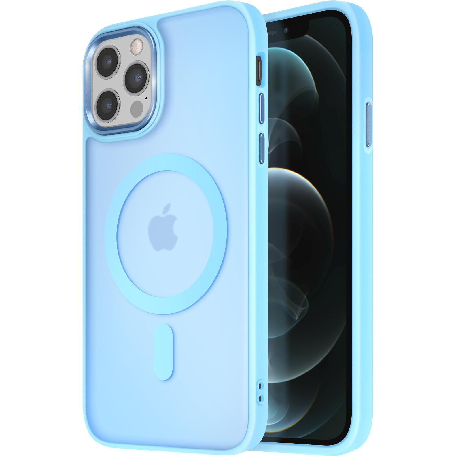 Avizar Frost Color Case (Apple iPhone 12 Pro), Smartphone Hülle, Blau