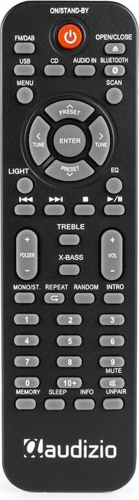 Produktbild Audizio Radio/CD-Player Tours (DAB+, FM, Bluetooth)