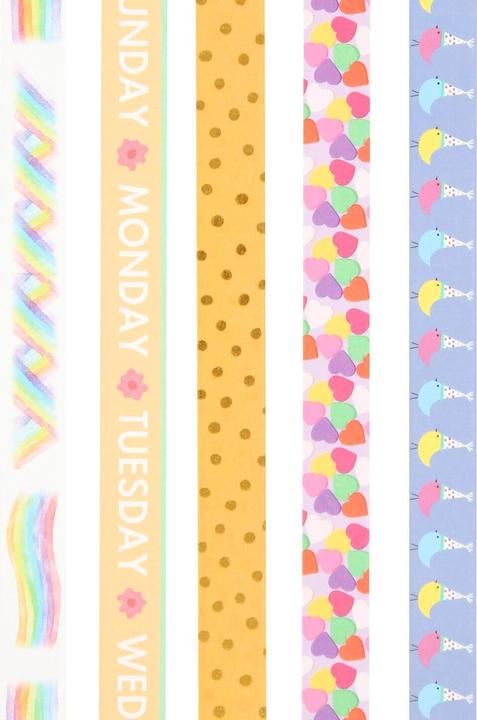 I Am Creative Klebeband Washi Tape 5er Set Monday