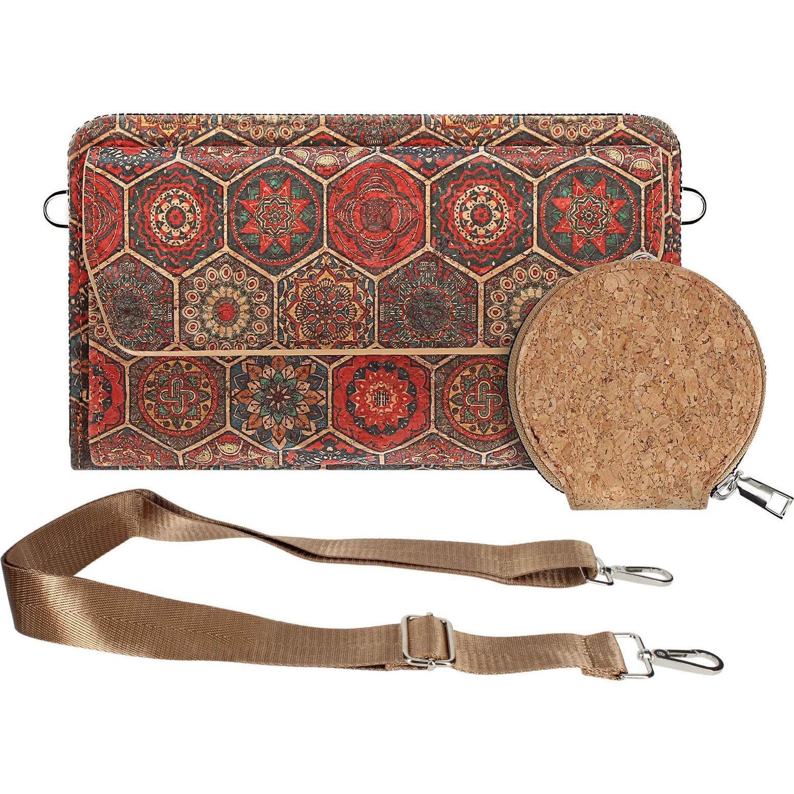 Avizar, Handtasche, CorkInspire Korktasche, Mehrfarbig