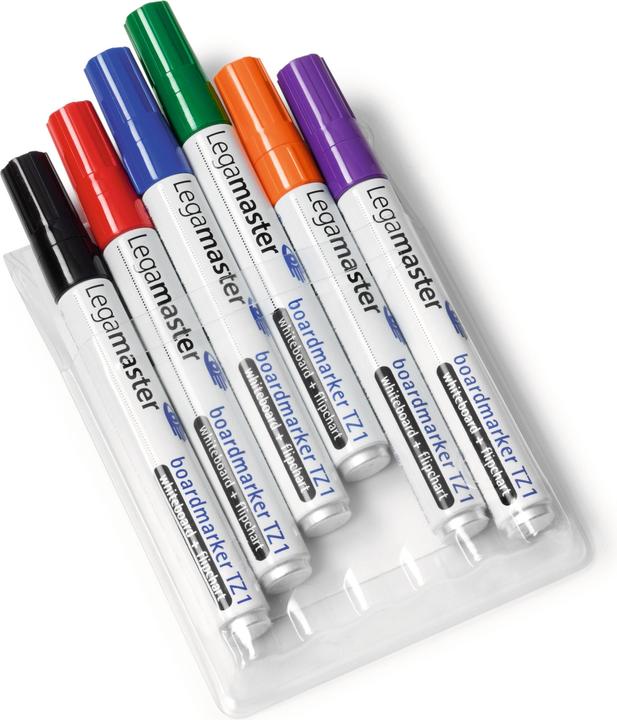 Produktbild Legamaster Boardmarker (Multicolor, 3 mm, 6 x)