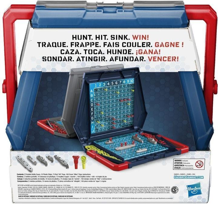 Actual product image Hasbro Gaming Fleet manoeuvres (German, 2 Players)