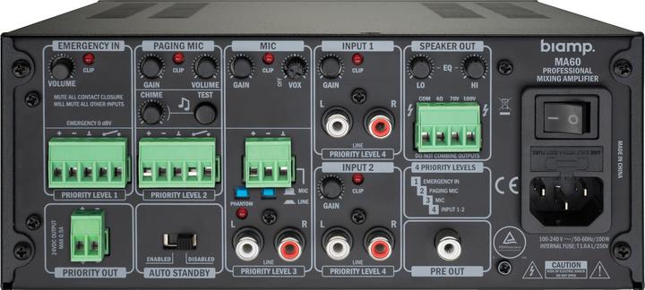 Actual product image Biamp Apart MA60 Amplifier (Amplifier)