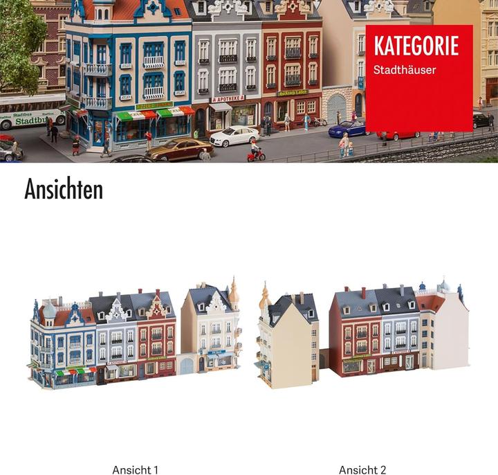 Produktbild Faller Stadthäuserzeile Beethovenstra