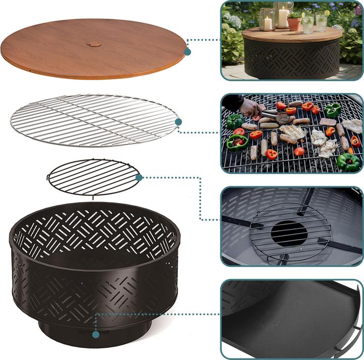 Immagine prodotto Relaxdays braci (66 cm)