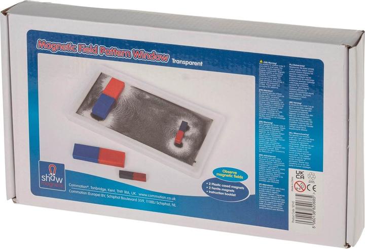 TickiT Magnetic Field Pattern Window Transparent