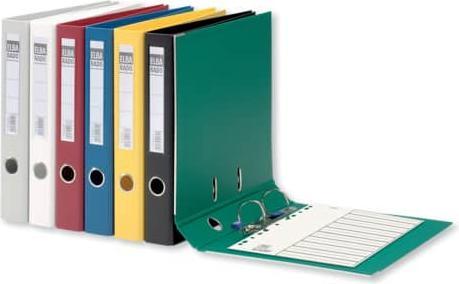 Actual product image Elba Folder rado plast, spine width: 50 mm, red DIN A4, cover outside/inside PVC, with replaceable (A4, 50 mm, 1 Piece)