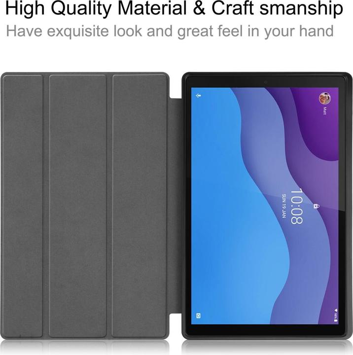 Produktbild König Design Schutz Hülle für Lenovo Tab M10 HD 2nd Gen TB-X306 Smart Cover Case Etui Tasche (Lenovo Tab M10 HD)