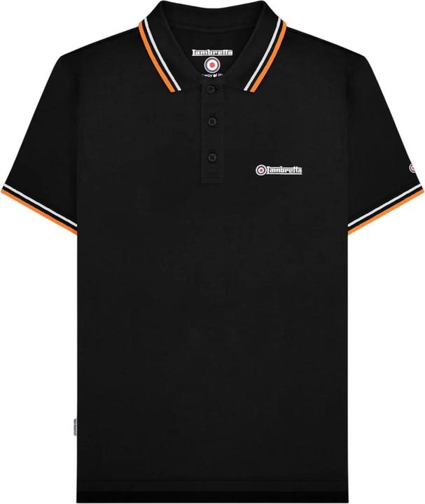 Hell-Orange, Schwarz, Weiss