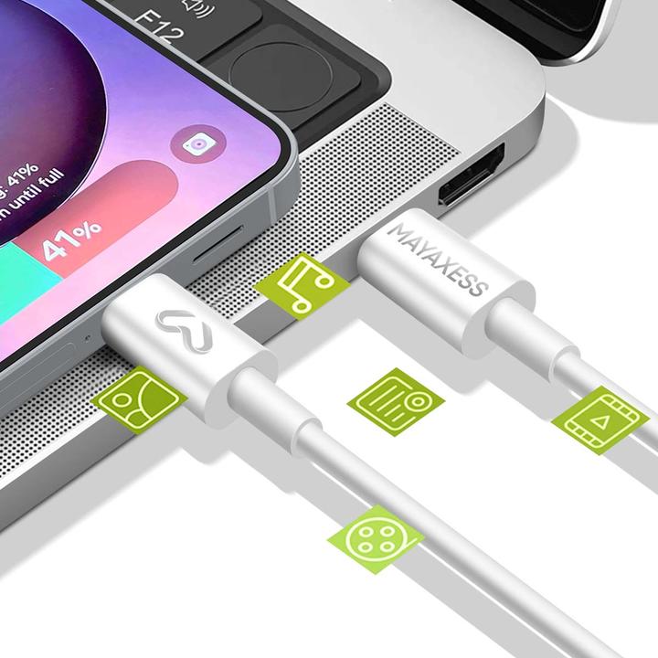 Produktbild Mayaxess USB-C Kabel 1m Galaxy S25 20W (1 m, 20 W)