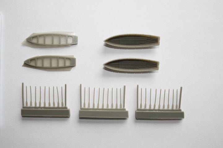 Produktbild CMK Bismarck 8 m Cutter 2pcs.f.TRU 1/200