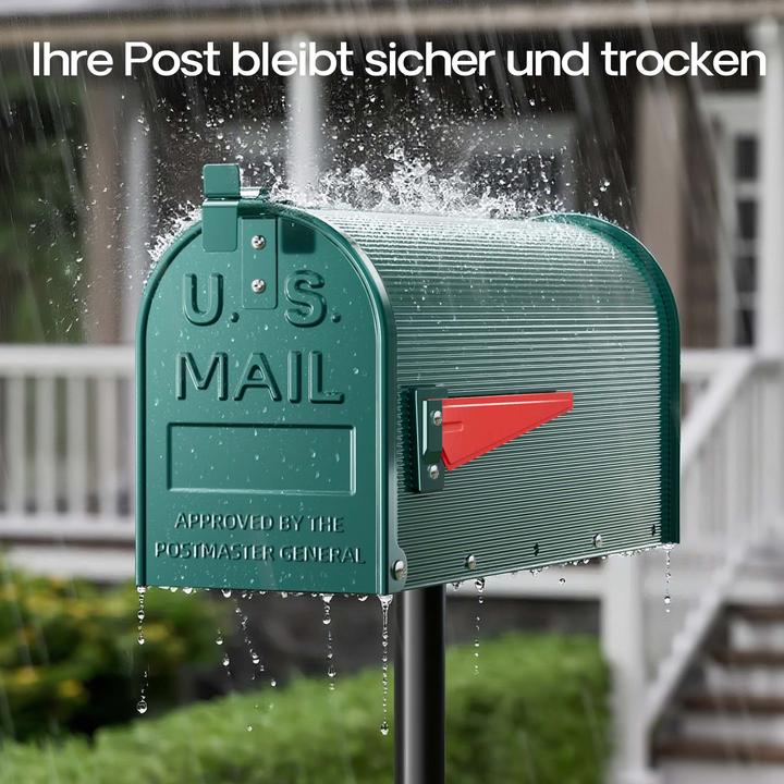 Actual product image Wiltec US Mailbox American Design Letterbox Postbox Letter Mail Post Box