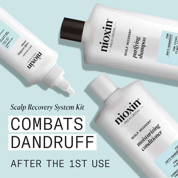 Produktbild Nioxin Scalp Recovery Anti-Schuppen Shampoo für trockene und juckende Kopfhaut 1000ml (1000 ml, 1120 g)