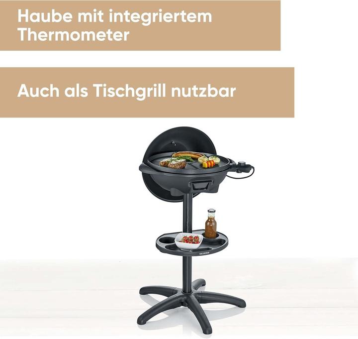 Produktbild Severin Barbecue-Grill PG 8541 (2 kW)