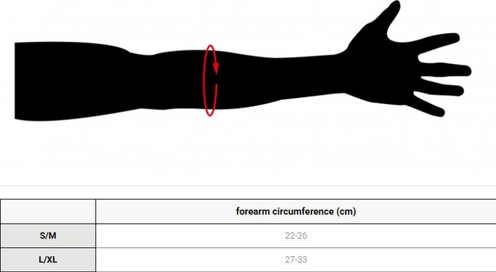 Actual product image Leone Forearm - Protector PR343 (M, S)