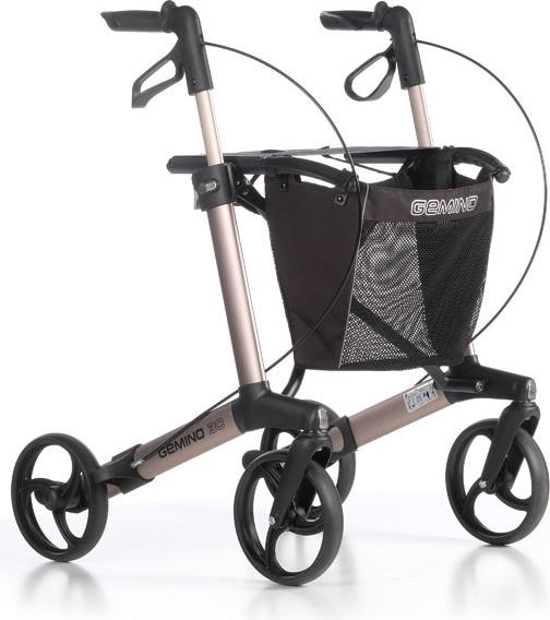 Actual product image Sunrise Lightweight rollator Gemino champagne 30M
