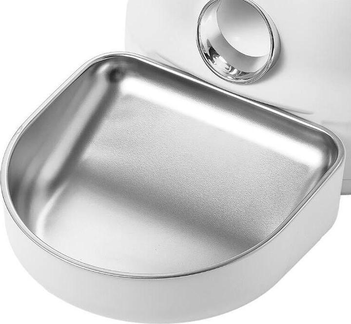 Image du produit Dogness Automatic Pet Feeder with metal bowl (blanc) (4 l)
