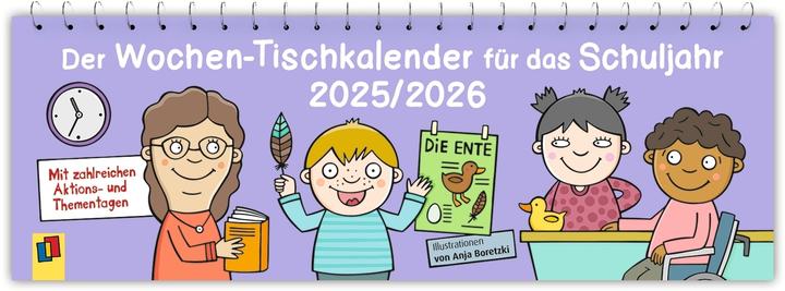 Produktbild Der Wochen-Tischkalender für das Schuljahr 2025/2026 (Kein Einband, Deutsch)