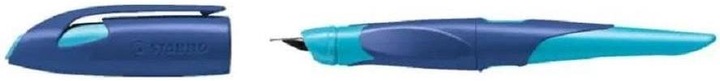 Produktbild STABILO EASYbirdy ergonomischer Schulfüller für Linkshänder Standard-Feder (Blau, 1 x)