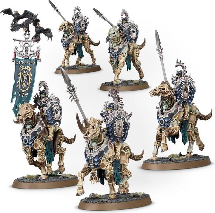 Image du produit Games Workshop Warhammer Age of Sigmar - Ossiarch B. Kavalos Deathriders (Matières plastiques)