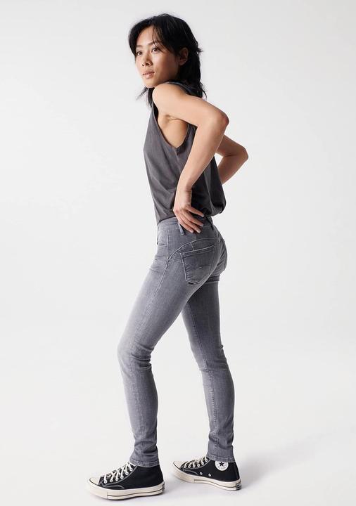 Actual product image Salsa Jeans Wonder Skinny Push Up Dark Grey (W33/L30)