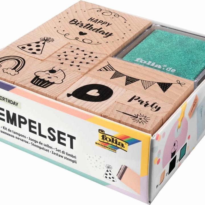 Produktbild Folia Satz Briefmarken Alles Gute zum Geburtstag