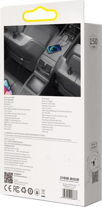 Image du produit Baseus Chargeur de voiture