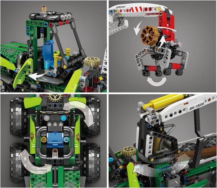 Actual product image Mould King Pneumatic Forest Machine