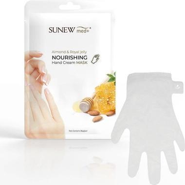 SunewMed+ Sunewmed Nourishing Hand Cream Mask Regenerating And Moisturizing Hand Mask In The Form Of Almond &