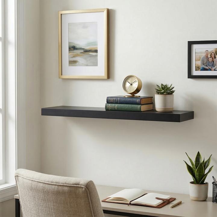 Actual product image Relaxdays 3x wall shelf (80 x 23 x 4 cm)
