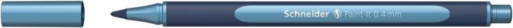 Actual product image Schneider Paint-it rollerball (polar blue metallic, 1 x)