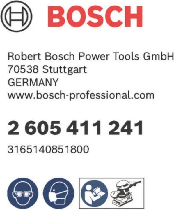 Produktbild Bosch Professional Zubehör Staubbox-Filter (schwarze Ausführung), passend zu: GSS