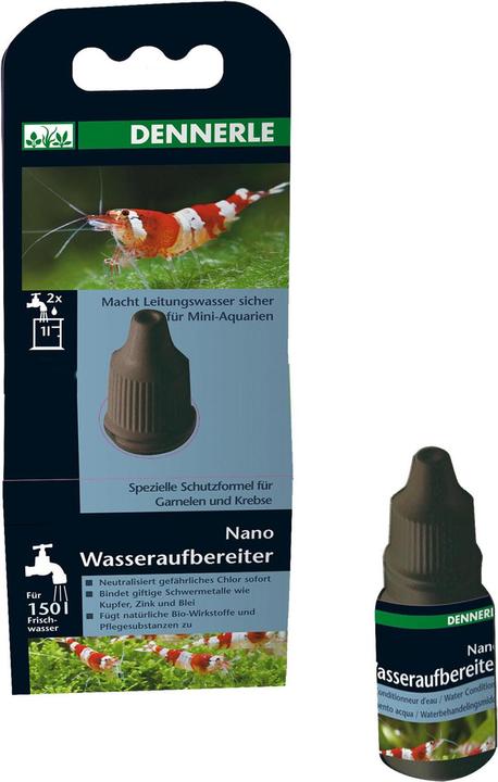 Image du produit Dennerle Conditionneur d'eau Nano 15ml (Entretien de l'eau de l'aquarium)