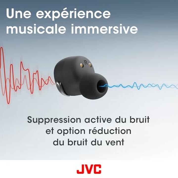 Actual product image JVC HA-A30T2-B Compacts, stylish True Wireless earbuds with Noise Cancelling - White (HAA30T2WU) (ANC, 11 h, Wireless)