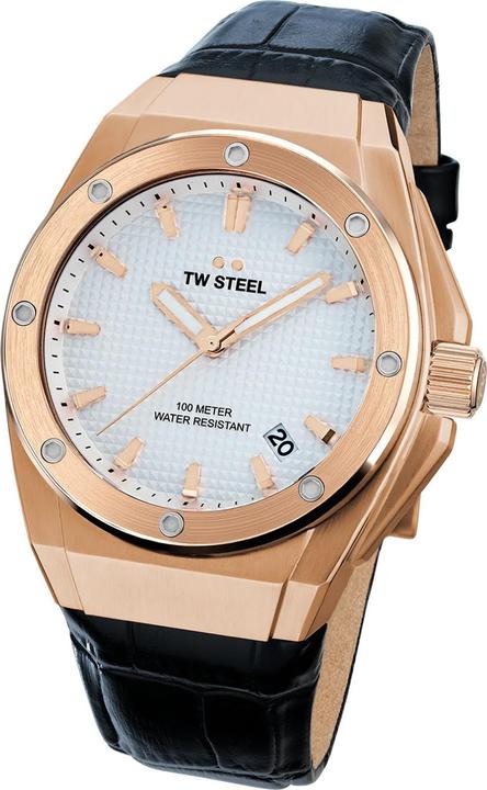 TW-Steel CE4109 CEO Tech Herrenuhr 44mm 10ATM (Analoguhr, 44 mm)