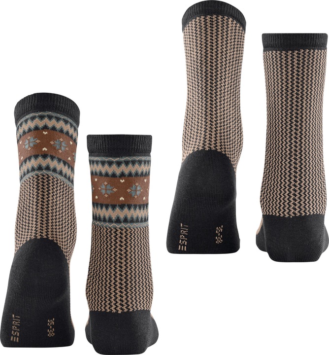 Immagine prodotto Esprit Scandi 2-Pack Donna (Confezione da 2, 39 - 42)