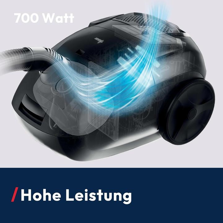 Produktbild Hoover Kompakter leistungsstarker Staubsauger für alle Bodenbeläge mit EPA-Filter und integriertem Zubehör