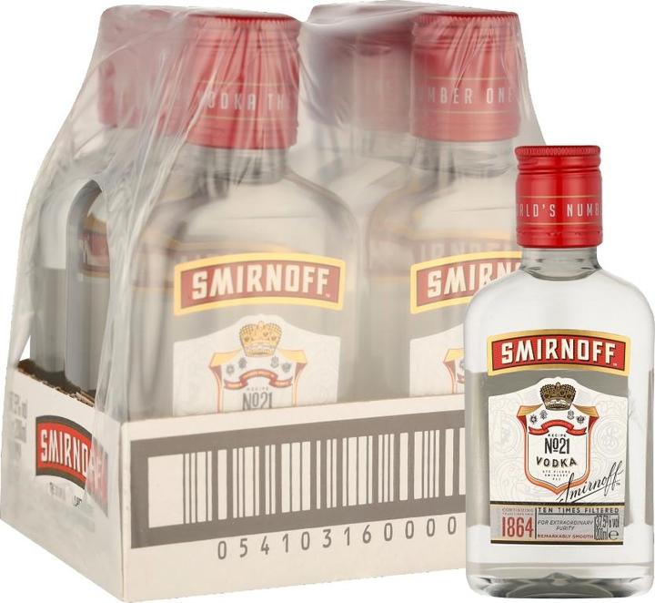 Immagine prodotto Smirnoff Red Label No. 21 Vodka (1 x 20 cl)