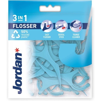 Actual product image Jordan Flosser 3in1 threadwindows 50pcs.