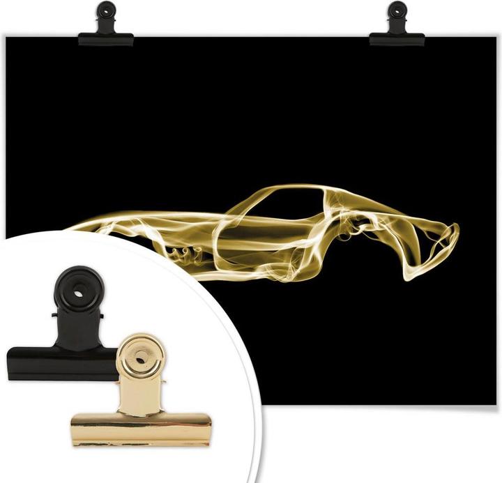 Produktbild Trenddeko Yellow car (40 x 30 cm)