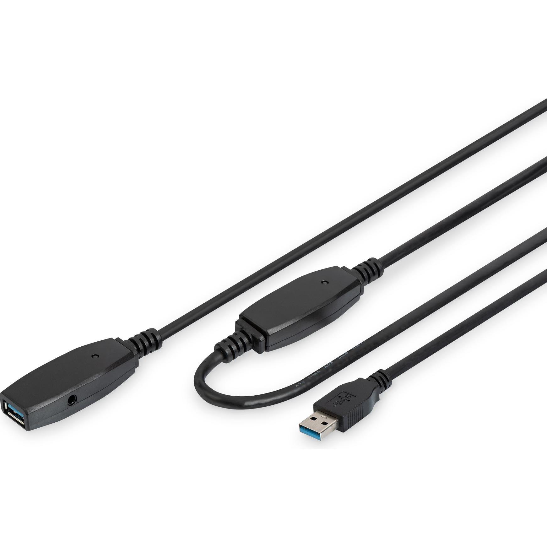 Thumbnail - Digitus USB A – USB A (15 m, USB 3.0), USB Kabel