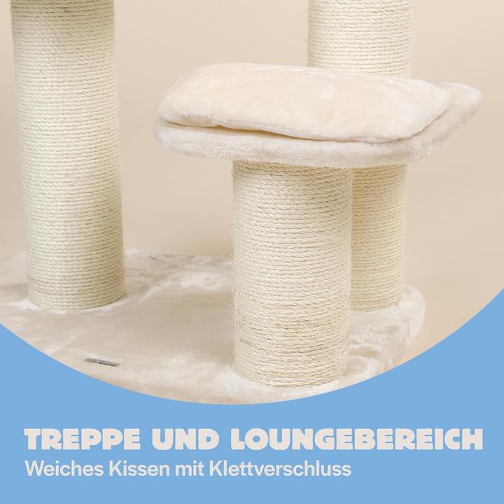 Produktbild RHRQuality Kratzbaum Devon Rex (120 cm, Creme)