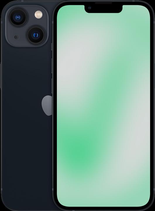 Actual product image Revendo iPhone 13 (256 GB, Midnight, 6.10", 13 Mpx, SIM + eSIM, B / Very good)