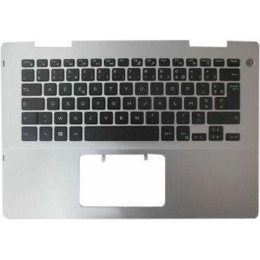 Dell Assy Kybd 80 W/Pr Usint Sl Bl (Englisch International, Kabelgebunden), Tastatur, Schwarz